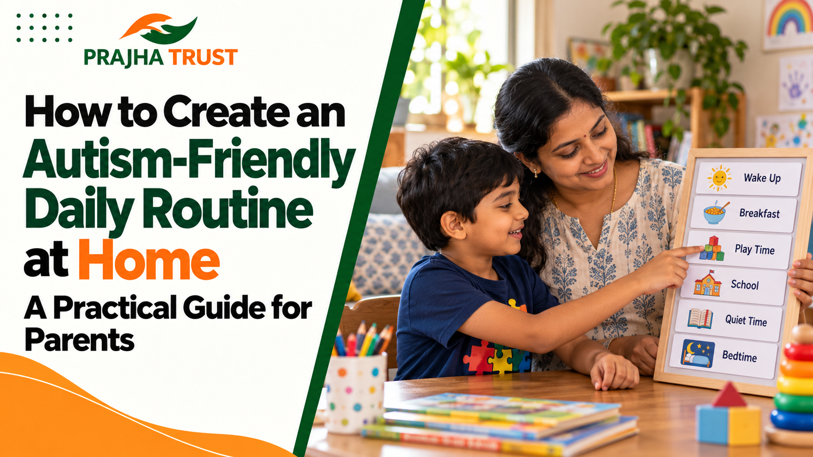 How to Create an Autism-Friendly Daily Routine at Home: A Practical Guide for Parents